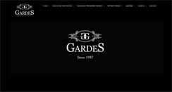Desktop Screenshot of gardes.cz